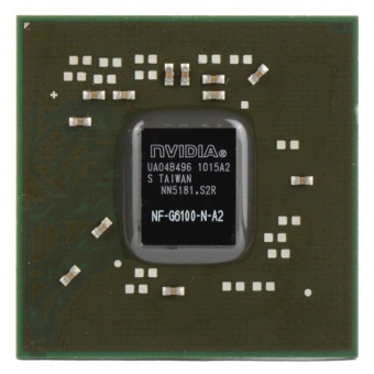 Gambar 1 X New Graphic NVIDIA NF G6100 N A2 BGA GPU IC ChipChipsetWithBalls    intl