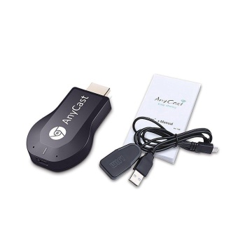 Gambar 1080P AnyCast WiFi Display Receiver 2.4G HDMI DLNA Airplay Miracast TV Dongle ColorBlack   intl