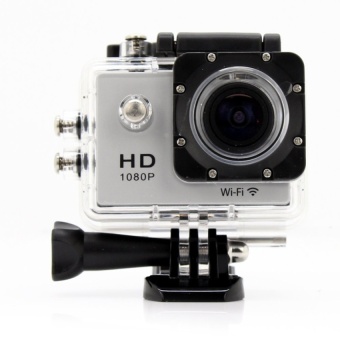 1080P HD 30M Remote Wifi Sports DV Waterproof Action Camera Cam DVR Camcorder (Silver) - intl  