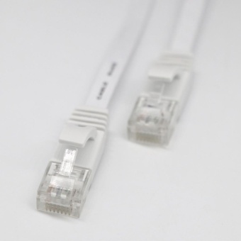 Gambar 10M RJ45 CAT6 Ethernet Network LAN Cable Flat UTP Patch RouterInteresting Lot   intl