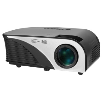 Gambar 1200 Lumens Projector Rigal Portable 1080P LED Projector Throw 100\