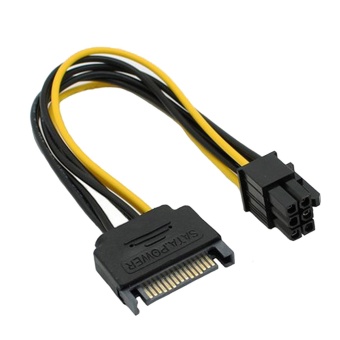 Harga 15 Pin SATA to 6 Pin Power Cable Adapter Connector Converter
Cable intl Online Terjangkau
