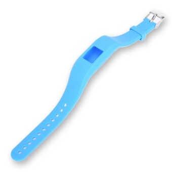 Gambar 16mm Silicone Band Strap Pin Buckle Wristband for Garmin vivofit3Sports Bracelet   intl