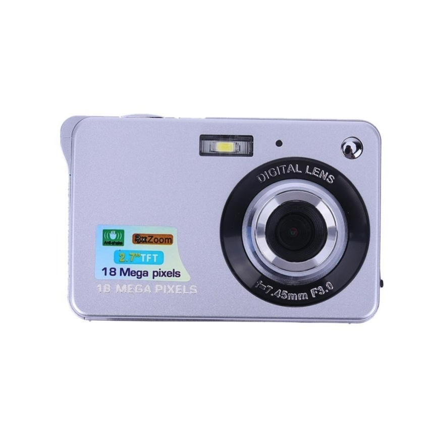18MP 8X Digital Zoom HD 1280x720 2.7�\x9D TFT LCD Digital CamcorderCamera DV (Silver) - intl  