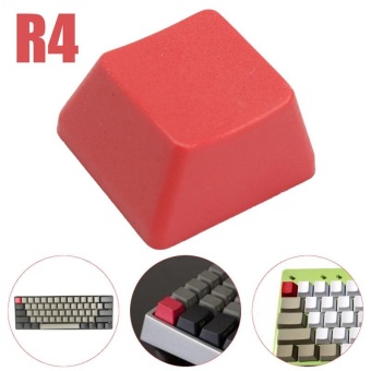 Gambar 18x18mm PBT Red Blank Keycap ESC R4 Keycaps for Cherry MXMechanical Keyboard   intl