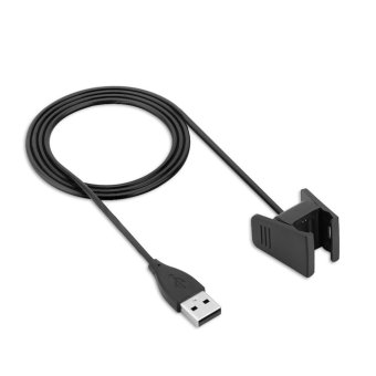 Gambar 1m Charging Cable Charger Replacement Cord for Charge2 Smart Fitness Watch (Black)   intl