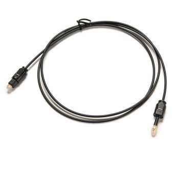 Gambar 1m Mini Plug 3.5mm Digital Optical SPDIF Audio Cable Wire   intl