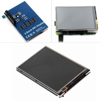 Gambar 1x LCD Display Touch Screen Panel Module 3.5 inch for for RaspberryPi V3.0   intl