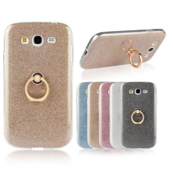 Gambar 2 in 1 Glitter Bling Prints Flexible Soft TPU Protective Case Coverwith Ring Holder Kickstand for Samsung Galaxy Grand Neo I9060 DuosI9082   intl