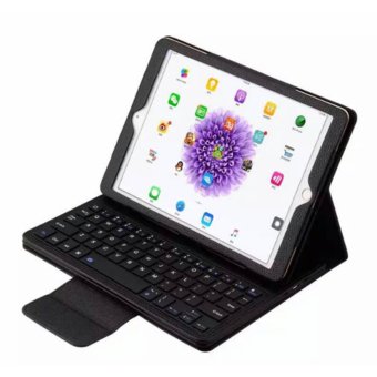 Gambar 2017 NEW Detachable Wireless Bluetooth Smart ABS Keyboard with Magnetic Muti angle Folio PU Leather Case Cover for Samsung Galaxy Tab S3 9.7 T820 T825   intl