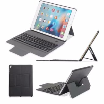 Gambar 2017 new ultra thin lightweight Bluetooth keyboard case for iPadAir1 2 Pro9.7 2017 iPad(Only 0.4 cm)   intl