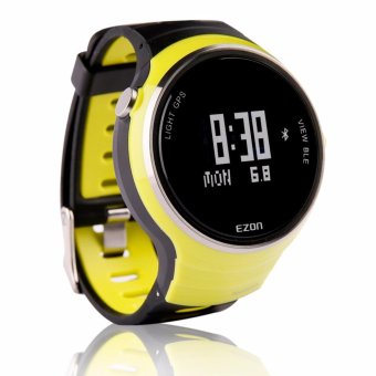 Gambar 2017 Top Selling EZON G1A04 GPS Bluetooth Smart Intelligent SportsDigital Watch for IOS Android Phone Yellow Color   intl