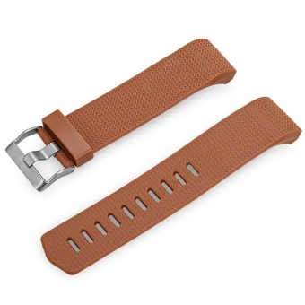 Gambar 22mm Pin Buckle Silicone Strap For Fitbit Charge 2 Smart Wristband  intl