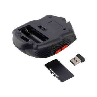 Gambar 2.4GHz 6D 1600DPI USB Wireless Optical Gaming Mouse Mice For LaptopBK   intl