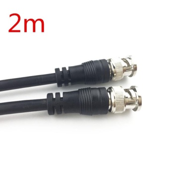 Gambar 2m BNC Patch Leads Male RG59 High Quality For CCTV Camera To DVRVideo Cable   intl