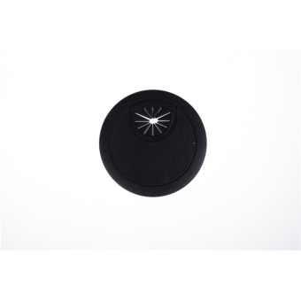Gambar 2pcs Computer Pc Desk Table Surface Outlet Wire Hole Cover 60mmCable Tidy Black intl
