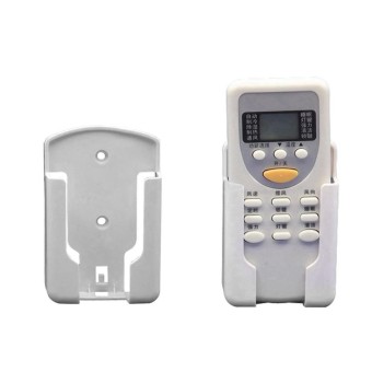 Gambar 2Pcs Universal Air Conditioner Remote Control Holder Wall Mounted Storage Box White   intl