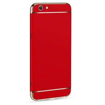 Gambar 3 dalam 1 ultra tipis Disadur PC belakang sampul case untuk Vivo Y53