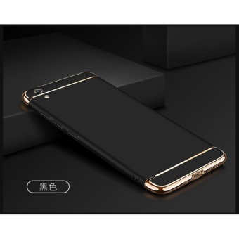 Gambar 3 In 1 Fashion Ultra Thin Matte Hard Case for For VIVO Y51(black)  intl