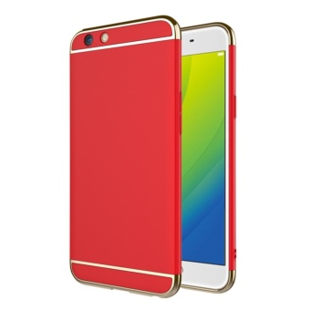 Gambar 3 In 1 Fashion Ultra Thin Matte Hard Case For OPPO F3   intl