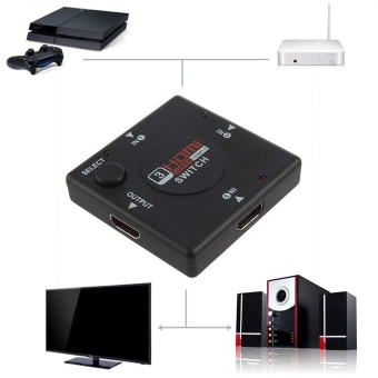 Gambar 3 Port HDMI Splitter Switch Selector Switcher support 1080p 2k1440p graphics   intl