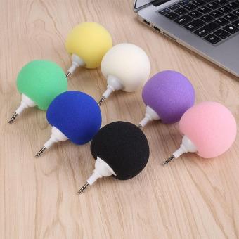 Gambar 3.5mm Aux Plug Jack Wireless Music Sponge Ball Speaker For SmartPhone Tablet