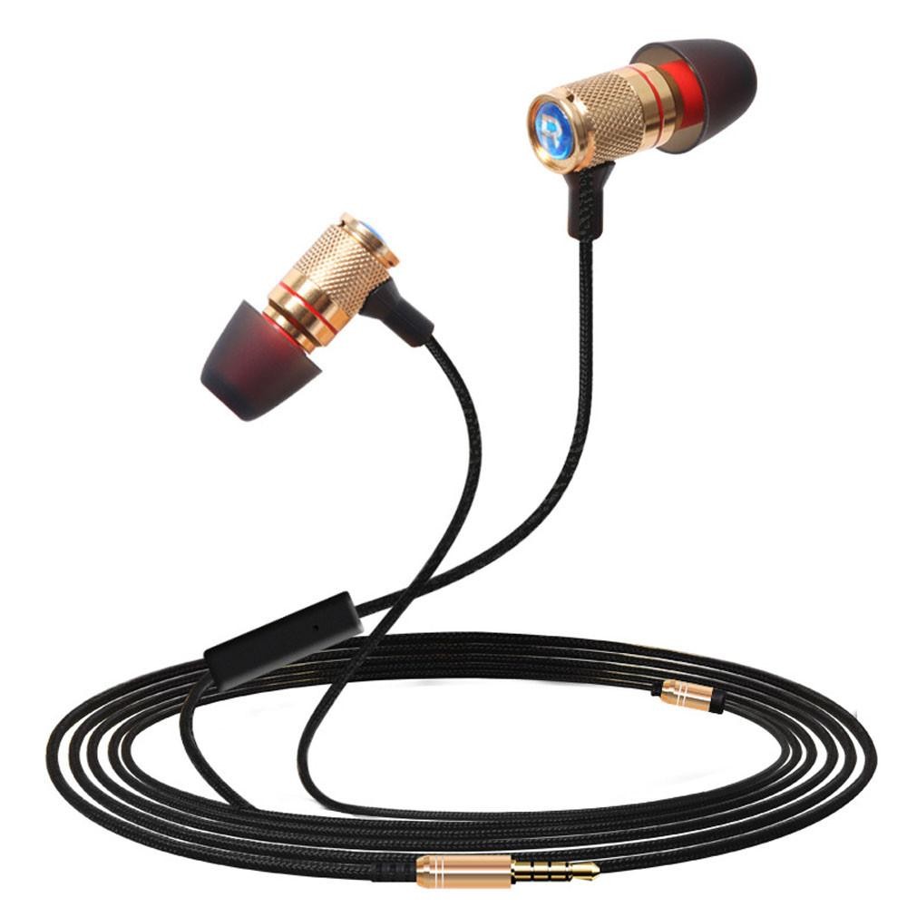 3.5mm Super Bass Stereo In-ear Earphone Headphone Headset untuk Tablet MP3-Intl