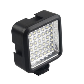 Gambar 36 LED Video Light Lamp 4W 160LM for Nikon Canon DV CamcorderCamera + Charger   intl