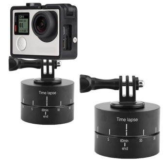 Gambar 360? 60 Minutes Panning Rotating Tripod Time Lapse StabilizerTripod Adapter for Gopro iPhone   intl