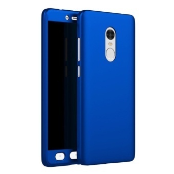 Gambar 360 Degree Full Covered Protective Hard PC Case Cover with TemperedGlass for Xiaomi Redmi Note 4X   intl