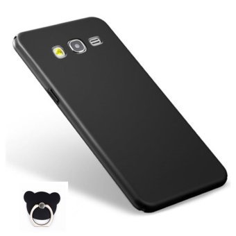 Gambar 360 degrees Ultra thin PC Hard shell phone case for Samsung GalaxyJ2 2015 J200 Black+Bear ring   intl