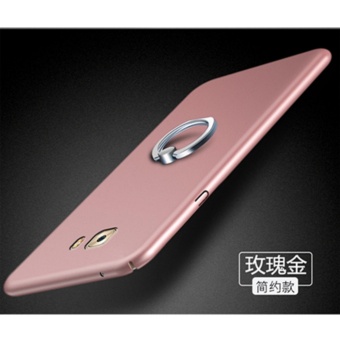 Gambar 360 degrees Ultra thin PC Metal Ring Hard case phone case forSamsung Galaxy J5 Prime ON5 2016 Rose gold   intl