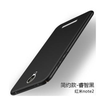 Gambar 360 PC ultra thin Phone Case for Xiao mi Red mi Note 2 Black   intl