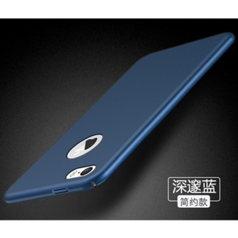 Gambar 360 ultra thin matte PC hard Cover Case For iPhone 5(5S(SE(Blue)  intl