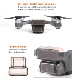Gambar 3D Sensor Screen Gimbal Camera Protector Cover For DJI Spark DroneProtective   intl