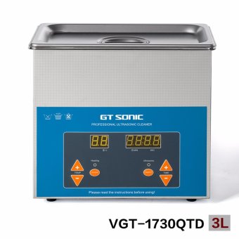 Gambar 3L laboratory ultrasonic bath cleaner VGT 1730QTD with free basket   intl