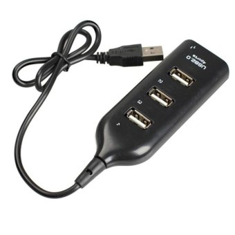 Harga 4 Port USB 2.0 High Speed Mini Hub Socket Pattern for Laptop PC ...