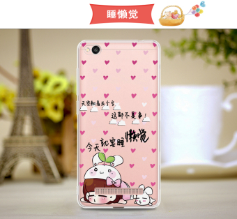 Gambar 4A 4A Kepribadian Transparan Xiaomi Handphone Set Silikon Soft Shell Handphone Shell