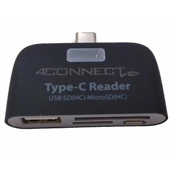 4Connect USB 3.1 Type C Card Reader Connection Kit For Type C PhoneAnd PC - Black April 2019 - 3 4Connect USB 3.1 Type C Card Reader Connection Kit For Type C PhoneAnd PC - Black - 3