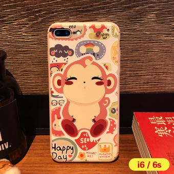 Jual 6 plus iphone6 7s lucu kartun monyet beberapa soft shell shell
telepon Online Terjangkau
