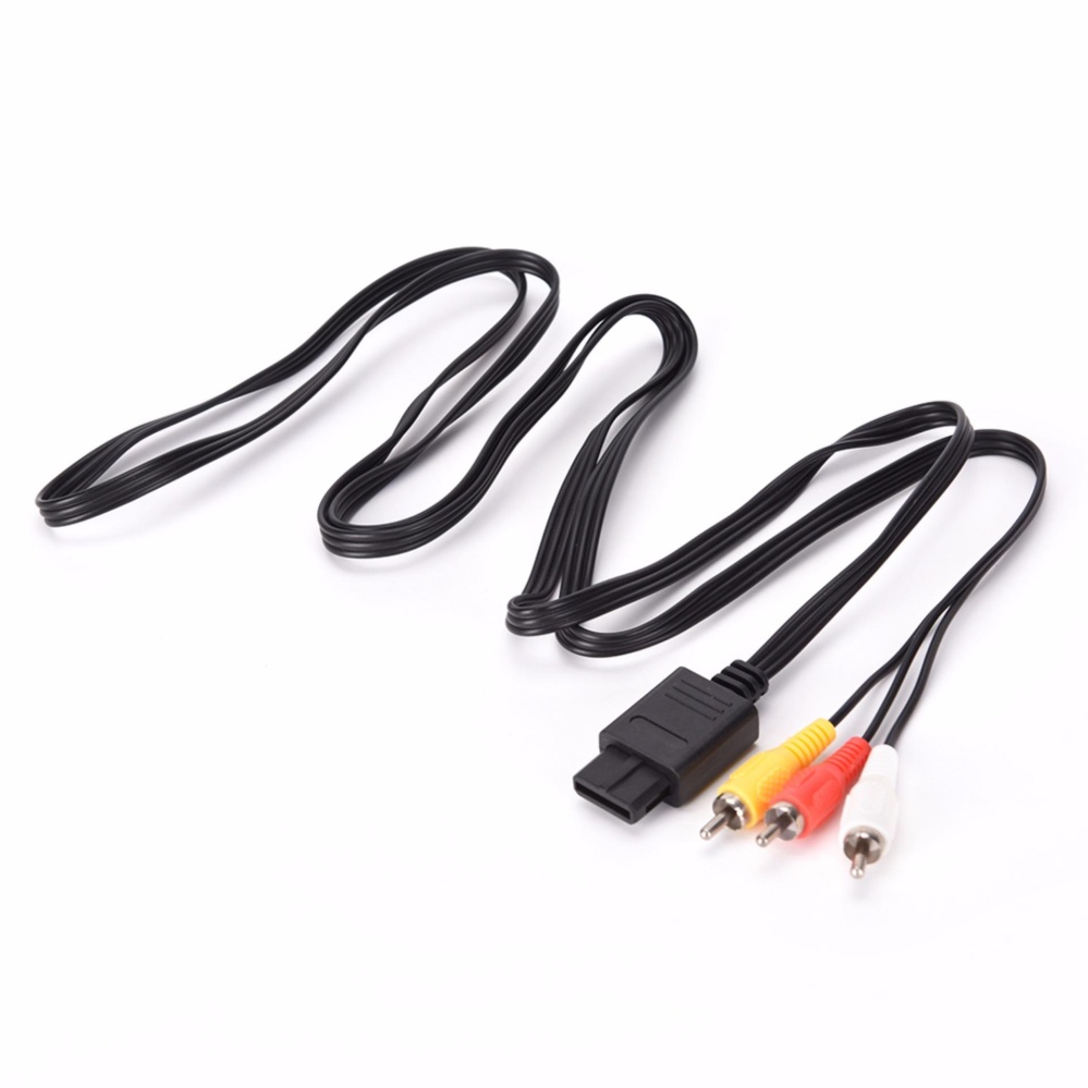 PROMO 6ft AV Audio Video TV Kabel Kabel Komposit untuk Nintendo N64
SNES Super GameCube-Intl