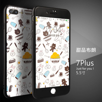 Gambar 7 plus iphone7 i7 kepribadian merek populer lega model laki laki shell ponsel shell