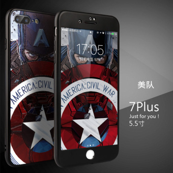Gambar 7 plus iphone7 i7 kepribadian merek populer lega model laki laki shell ponsel shell