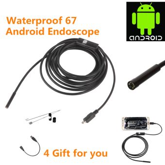 7mm Lens 3.5M Android OTG Phone Endoscope IP67 Borescope LED CameraSnake