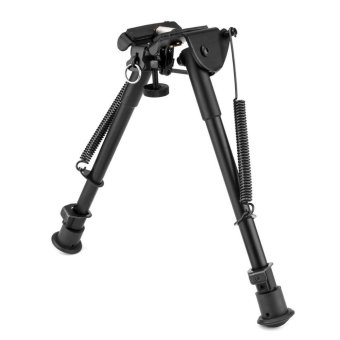 Gambar 9 15 Inches Tactical Rifle Bipod Adjustable Spring Return Mount  intl