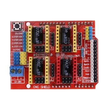 Gambar A4988 Pro Driver CNC Shield Expansion Board for V3 Engraver 3DPrinter Part   intl