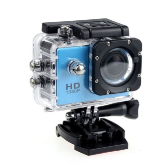 A9 Sports Camera Action Camcorder 1080P Full HD Blue - intl  