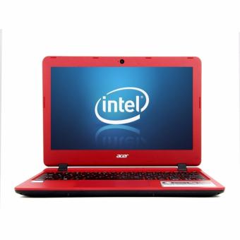 ACER ES1 132 (RED) N3350 1,1GHZ -RAM 2GB - Hardisk 500GB - LCD 11.6 " - Linux - Resmi  