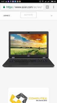ACER Note Book E5 475G LINUX  