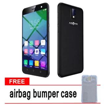 Advan Vandroid i5E 4G LTE - RAM 2GB - 16 GB - Dark Grey + Gratis Airbag Bumper Case